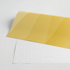 Geometric Triangles VIII Golden Yellow Wrapping Paper Gallery Image 2