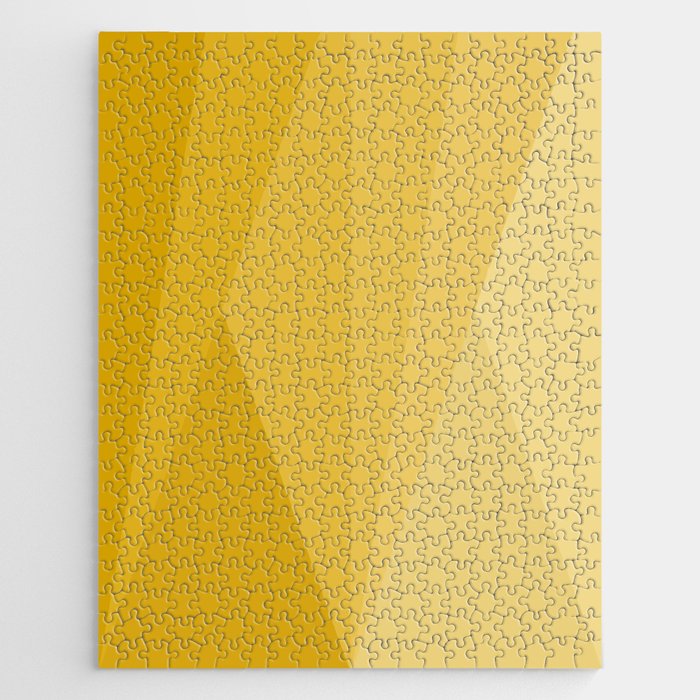 Geometric Triangles VIII Golden Yellow Jigsaw Puzzle Gallery Image 1