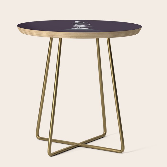 Cat Landscape 103: Falling Cat Moon Side Table Gallery Image 1