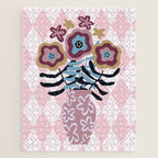 Harlequin Bloom Jigsaw Puzzle Gallery Image 1