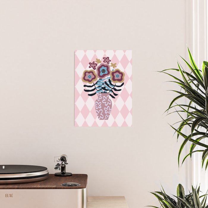 Harlequin Bloom Poster Gallery Image 2