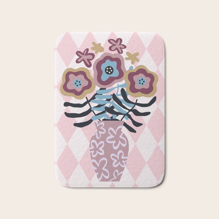 Harlequin Bloom Bath Mat Gallery Image 1