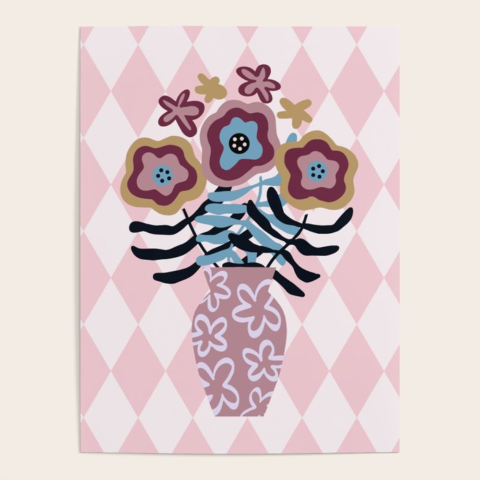 Harlequin Bloom Poster Gallery Image 4