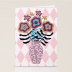 Harlequin Bloom Stationery Card Gallery Image 2