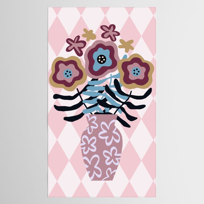 Harlequin Bloom Tablecloth Gallery Image 2