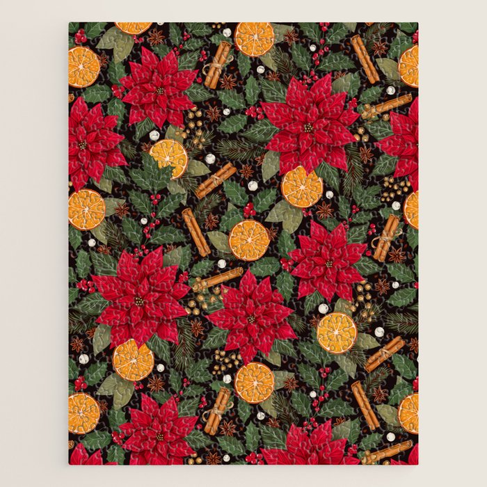 Christmas Stars and Spices Jigsaw Puzzle Gallery Image 1