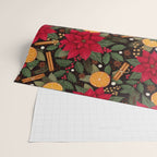 Christmas Stars and Spices Wrapping Paper Gallery Image 2