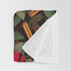 Christmas Stars and Spices Throw Blanket Gallery Image 3