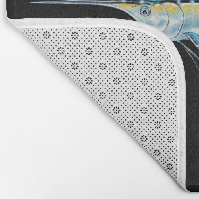 White Marlin Bath Mat Gallery Image 2