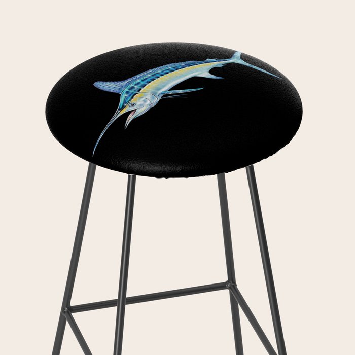 White Marlin Stool Gallery Image 2