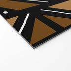 African Mudcloth Bogolan Traditional Fabric Design Welcome Mat Gallery Image 2