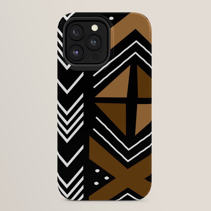 African Mudcloth Bogolan Traditional Fabric Design iPhone Case Gallery Image 32