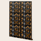 African Mudcloth Bogolan Traditional Fabric Design Wallpaper Gallery Image 2