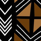 African Mudcloth Bogolan Traditional Fabric Design Coffee Mug Gallery Image 2