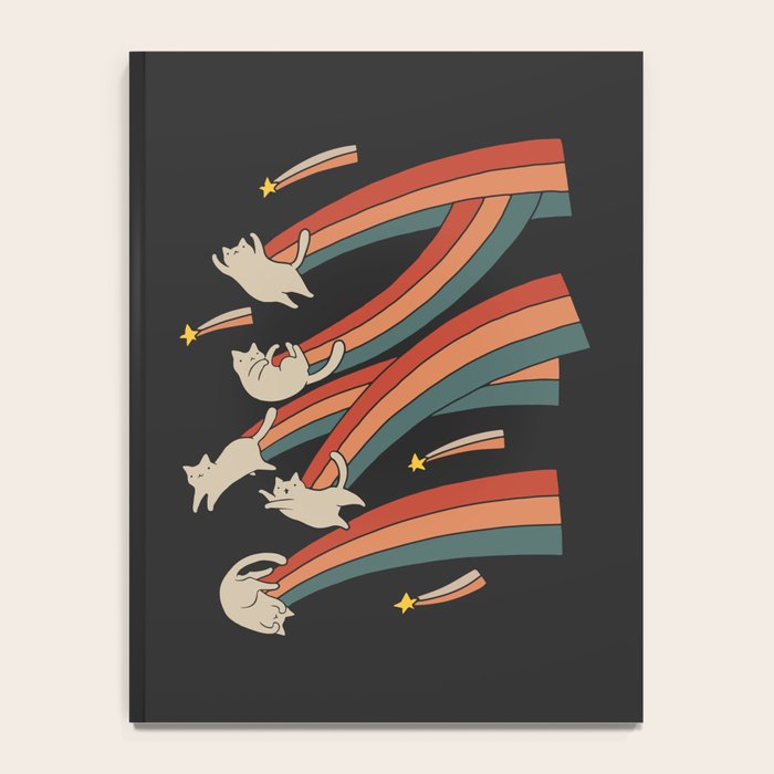 Cat Landscape 164: The Shooting Stars Notebook Gallery Image 4