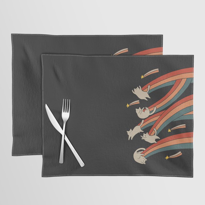 Cat Landscape 164: The Shooting Stars Placemat Gallery Image 1