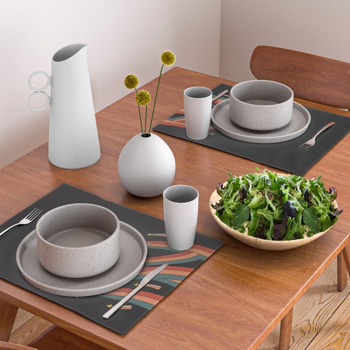 Cat Landscape 164: The Shooting Stars Placemat Gallery Image 2