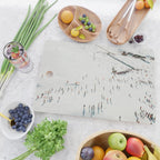 Aerial shot of ski resort Cutting Board Gallery Image 2