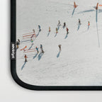 Aerial shot of ski resort Laptop Sleeve Gallery Image 3