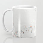 Aerial shot of ski resort Coffee Mug Gallery Image 3