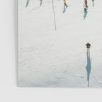 Aerial shot of ski resort Poster Gallery Image 3
