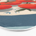  Summer Tomatoes Bath Mat Gallery Image 3