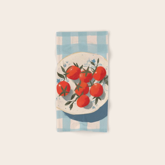  Summer Tomatoes Bath Towel Gallery Image 1