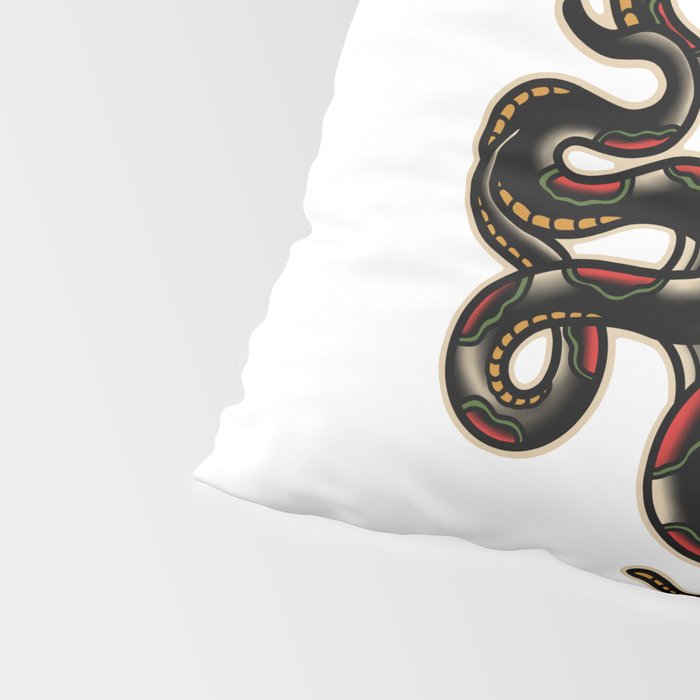 Traditional Tattoo Octopus  Pillow Sham Gallery Image 4