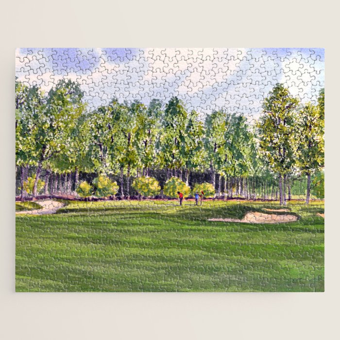 Pinehurst Golf Course No2 Hole 17 Jigsaw Puzzle Gallery Image 1