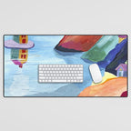 Water rainbow landscape  Desk Mat Gallery Image 1
