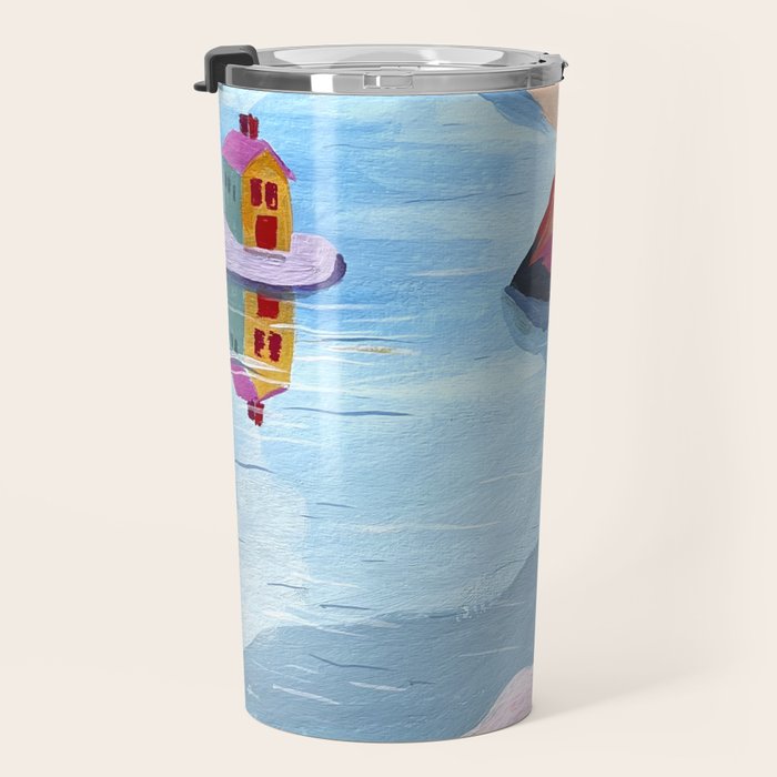 Water rainbow landscape  Travel Mug Gallery Image 3