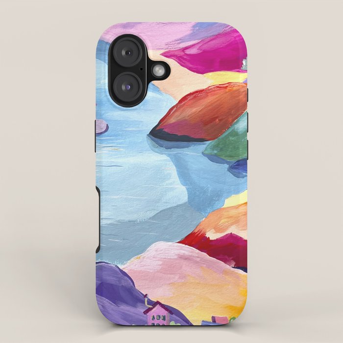Water rainbow landscape  iPhone Case Gallery Image 1