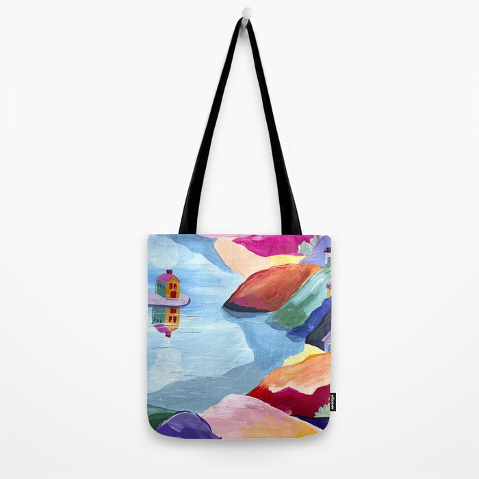 Water rainbow landscape  Tote Bag Gallery Image 2