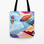 Water rainbow landscape  Tote Bag Gallery Image 1