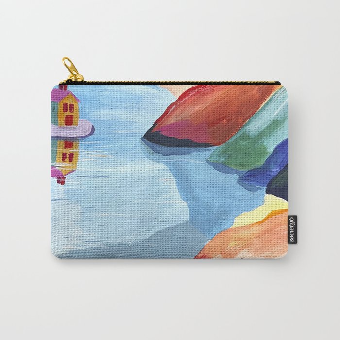 Water rainbow landscape  Carry All Pouch Gallery Image 1