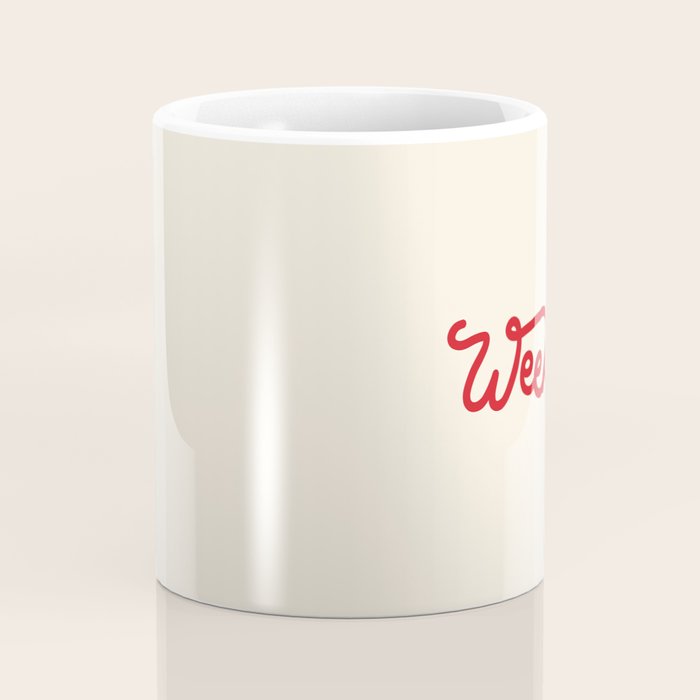 weekend in red Coffee Mug Gallery Image 4