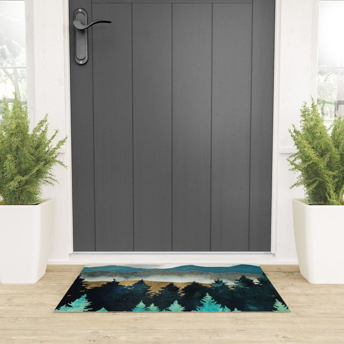 Forest Mist Welcome Mat Gallery Image 3