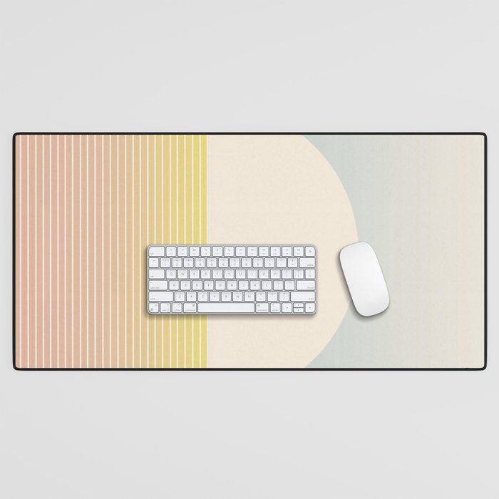 Sunrise / Sunset Abstract Gradient I Desk Mat Gallery Image 1