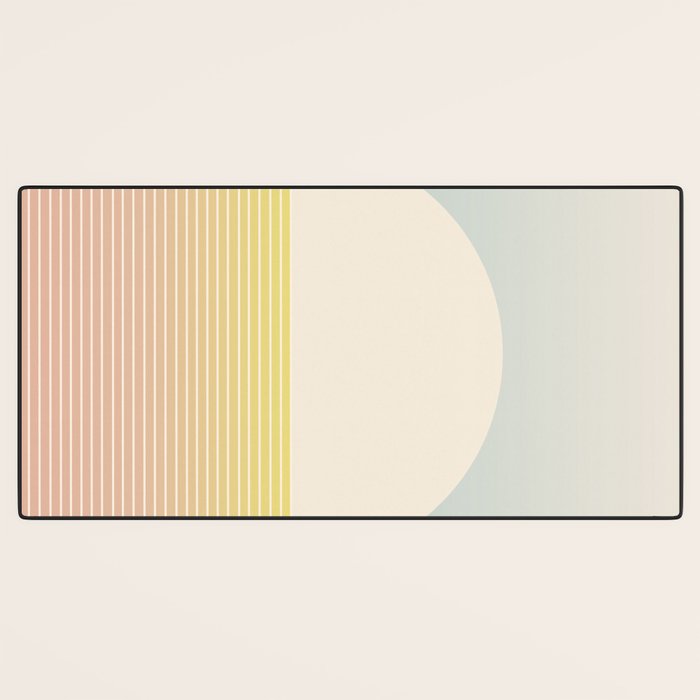 Sunrise / Sunset Abstract Gradient I Desk Mat Gallery Image 3