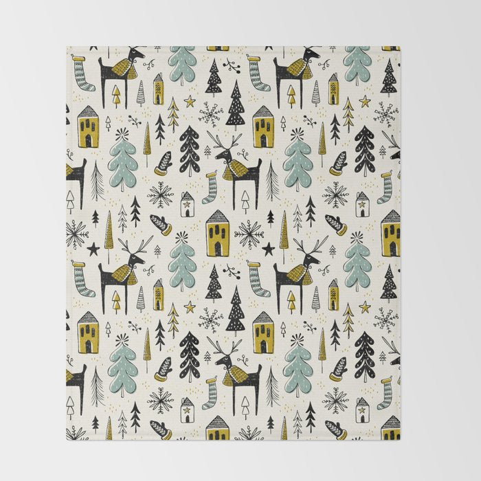 Wonderland Throw Blanket Gallery Image 2