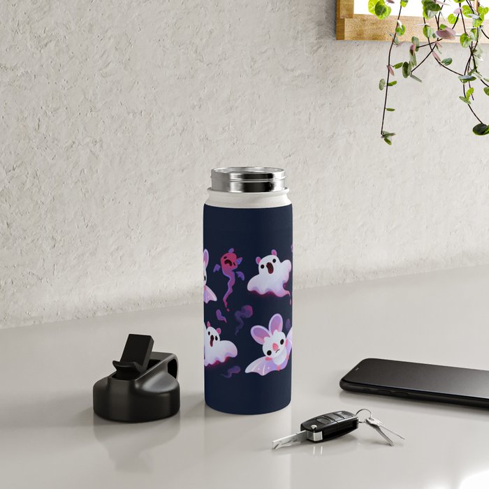 Ghost bat Water Bottle Gallery Image 4