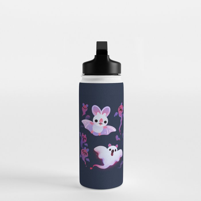 Ghost bat Water Bottle Gallery Image 3