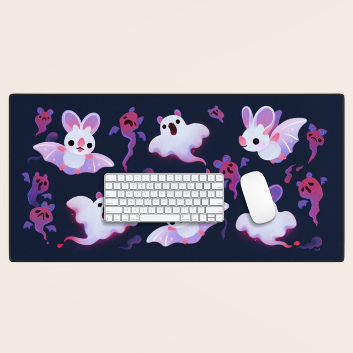 Ghost bat Desk Mat Gallery Image 1