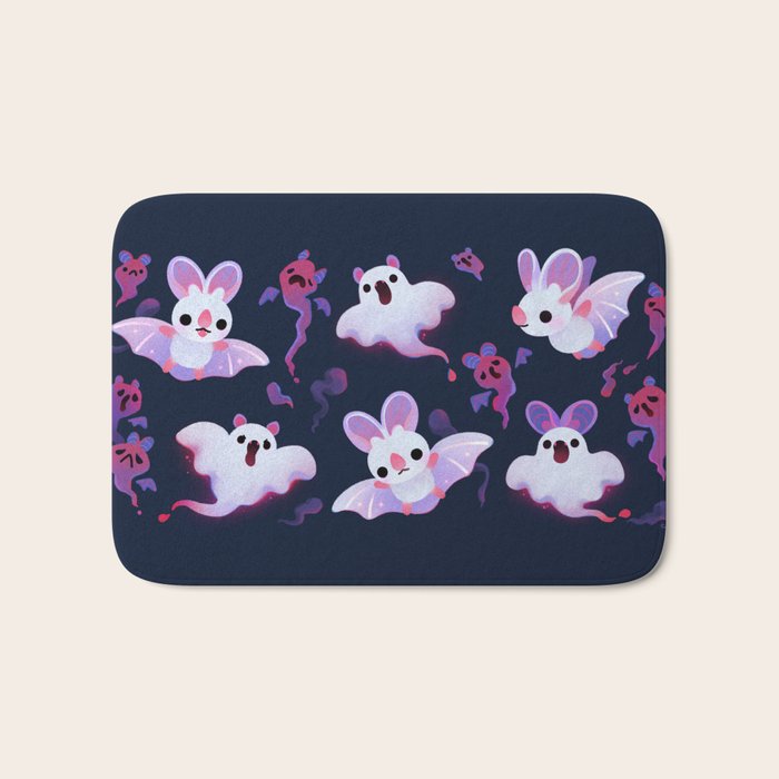 Ghost bat Bath Mat Gallery Image 1