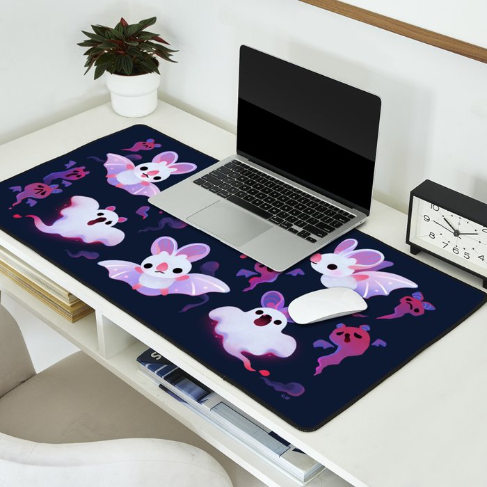 Ghost bat Desk Mat Gallery Image 2