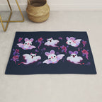 Ghost bat Rug Gallery Image 1