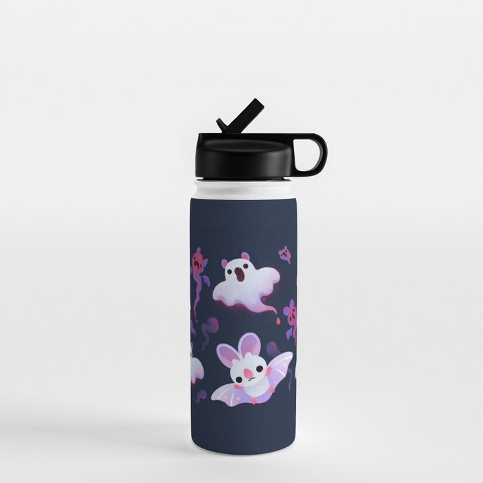 Ghost bat Water Bottle Gallery Image 1