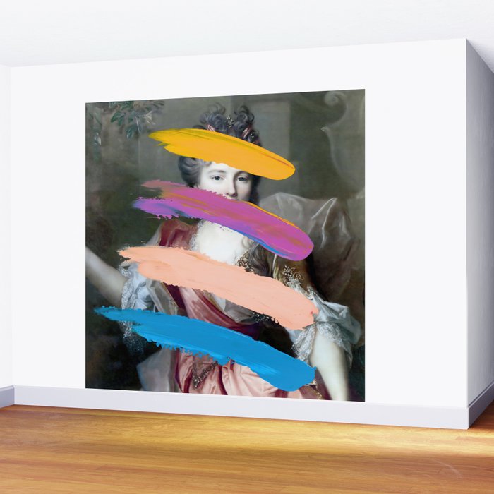 Composition 740 Wall Mural Gallery Image 2