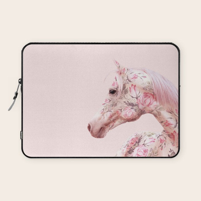 FLORAL HORSE Laptop Sleeve Gallery Image 1