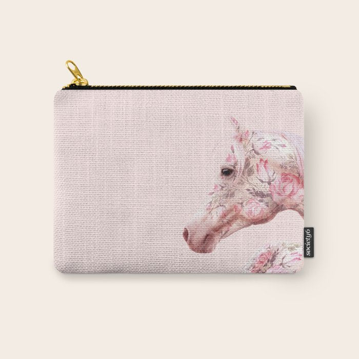 FLORAL HORSE Carry All Pouch Gallery Image 1